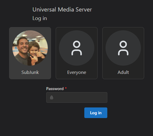 Kullanıcı değiştirici örneği